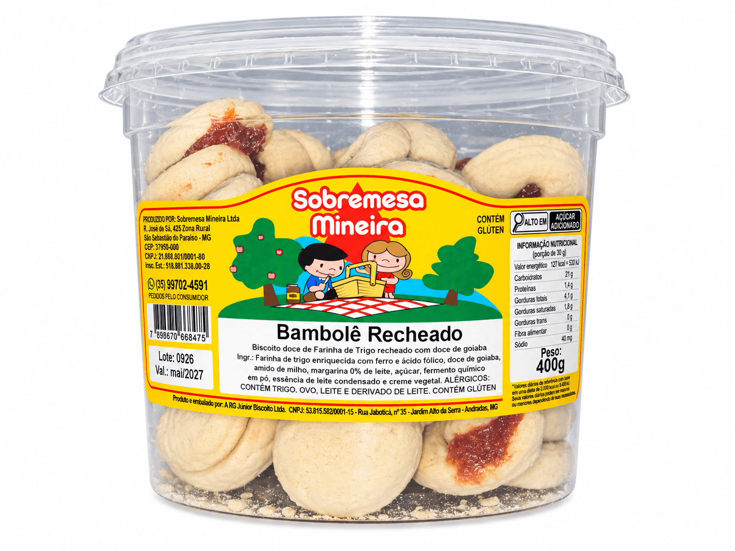 Bambolê Recheada