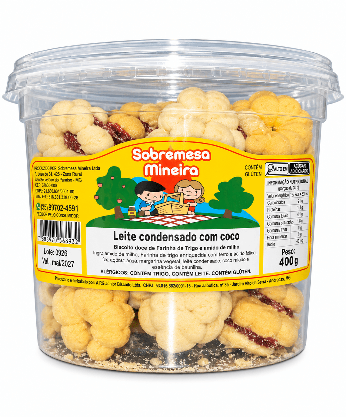 Leite Condensado com Coco
