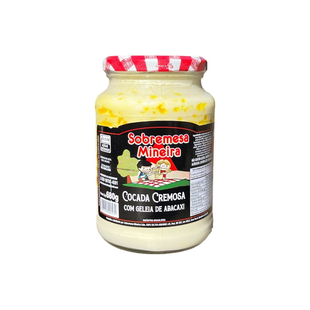 Cocada com Abacaxi (680g)