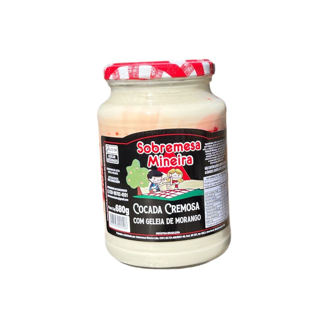 Cocada com Morango (680g)