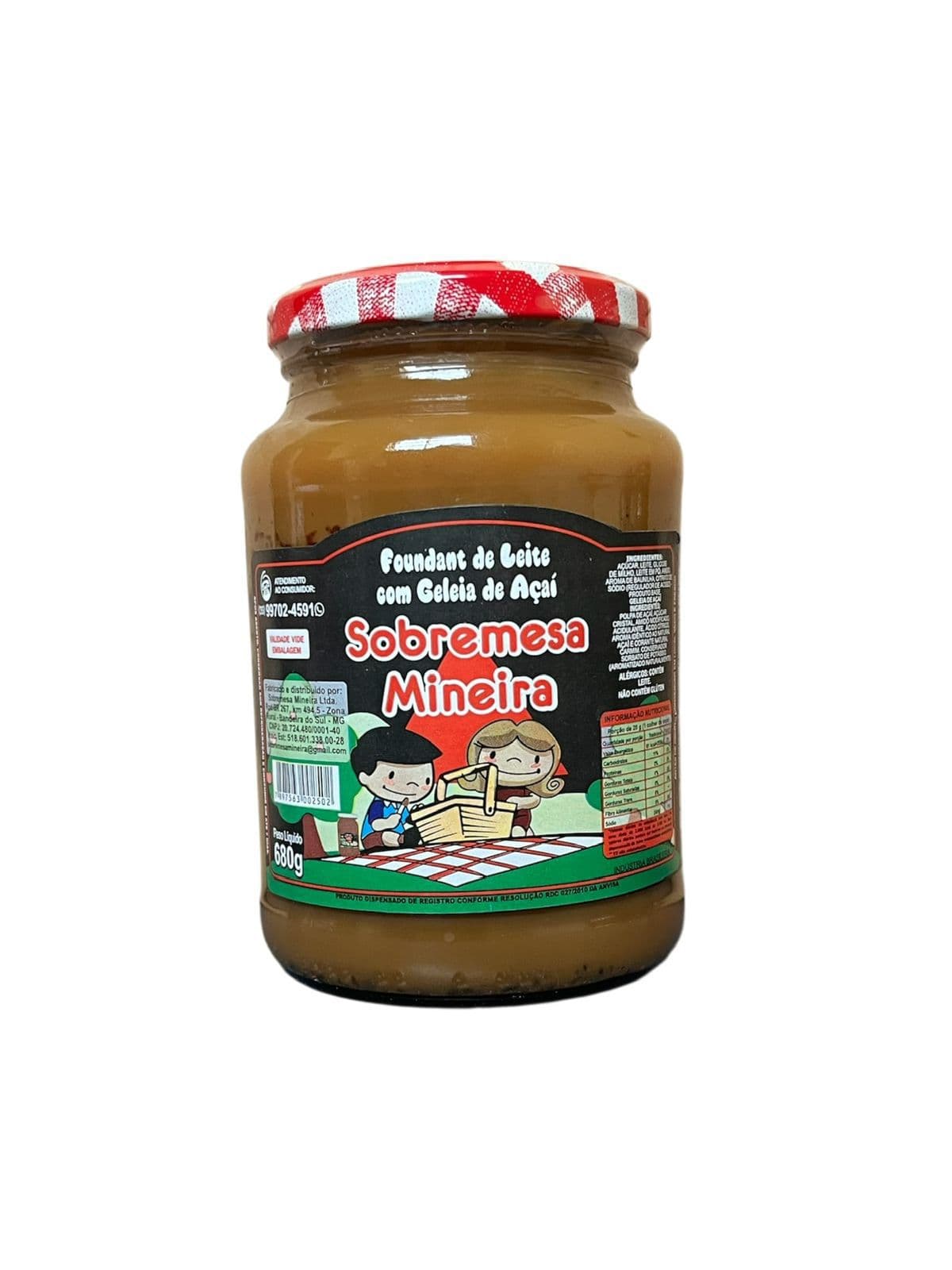 Doce de Leite com Açaí (680g)