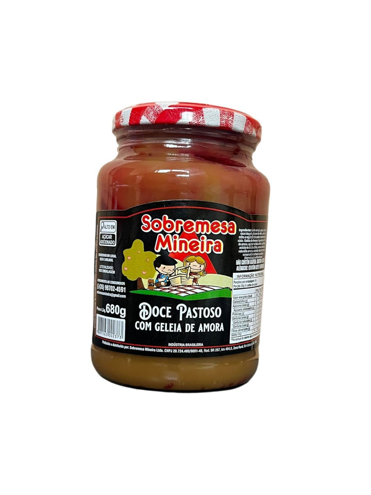 Doce de Leite com Amora (680g)