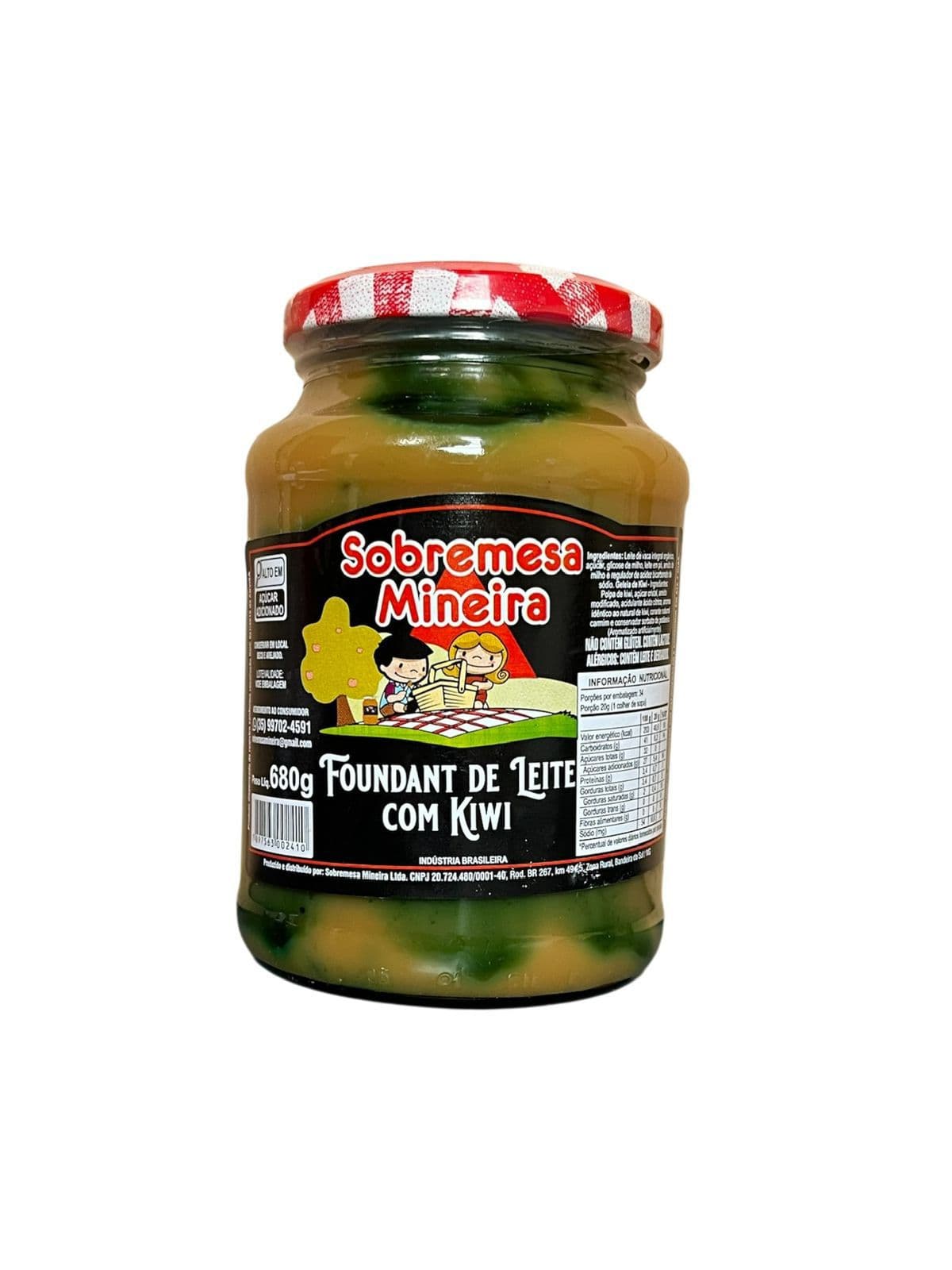 Doce de Leite com Kiwi (680g)