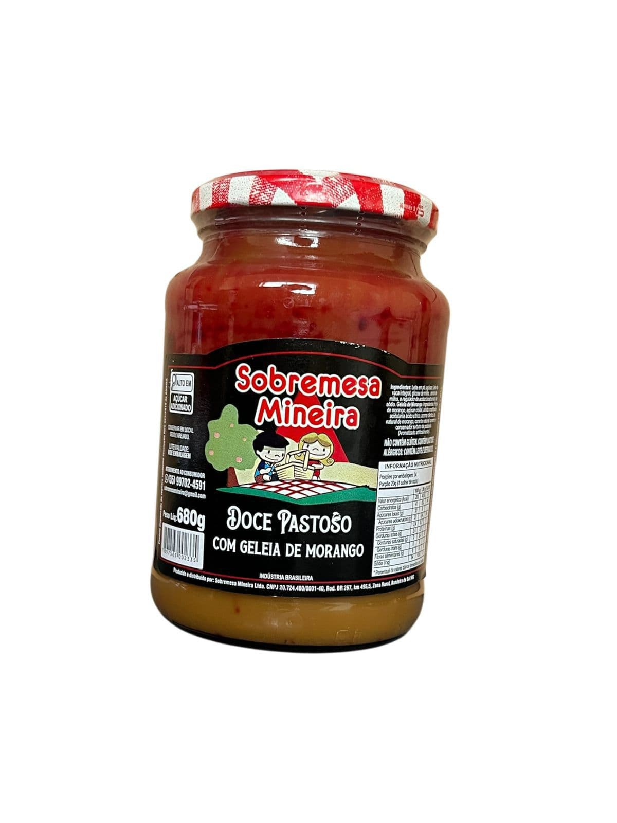 Doce de Leite com Morango (680g)