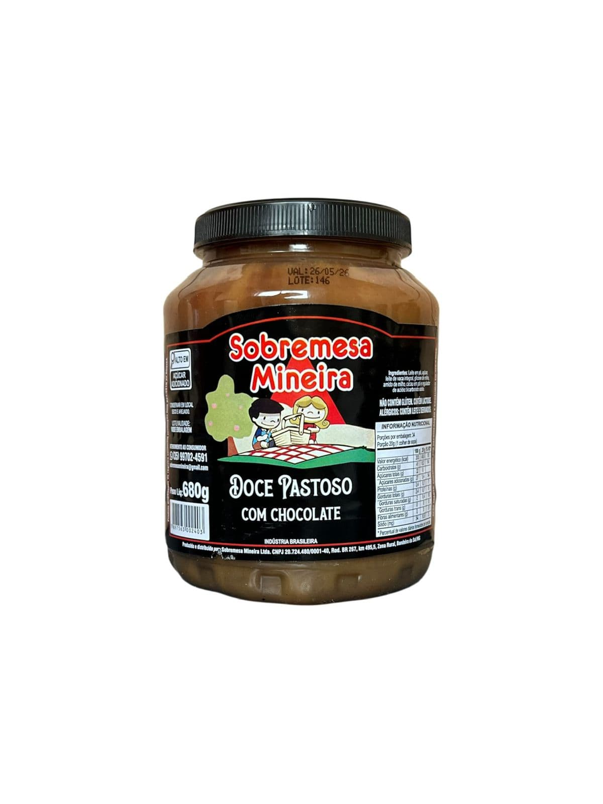Doce de Leite com Chocolate (PET 680g)