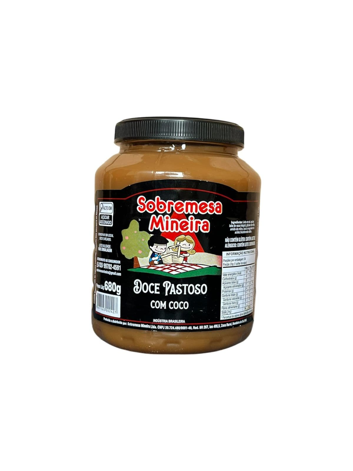 Doce de Leite com Coco (PET 680g)