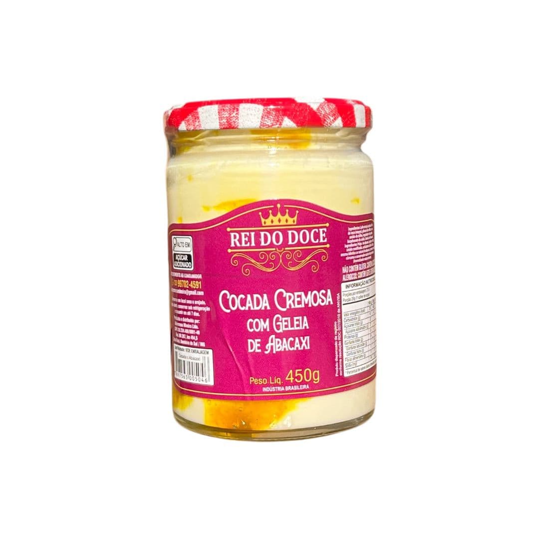 Cocada com Abacaxi (450g)
